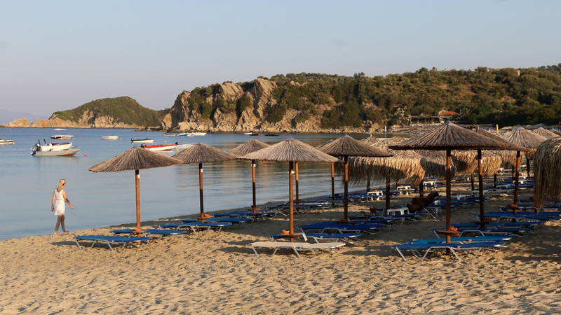 Grčija plaža