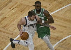 Dončiću se žal ni izšlo: Boston po visoki zmagi do 18. naslova