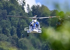 Previdno! Slovenski reševalci s helikopterjem že tretjič v dveh dneh reševali pohodnike: "V gorah je tudi še sneg"