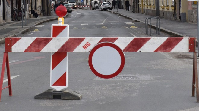 Ta ljubljanska cesta bo več tednov zaprta (foto: Bobo)