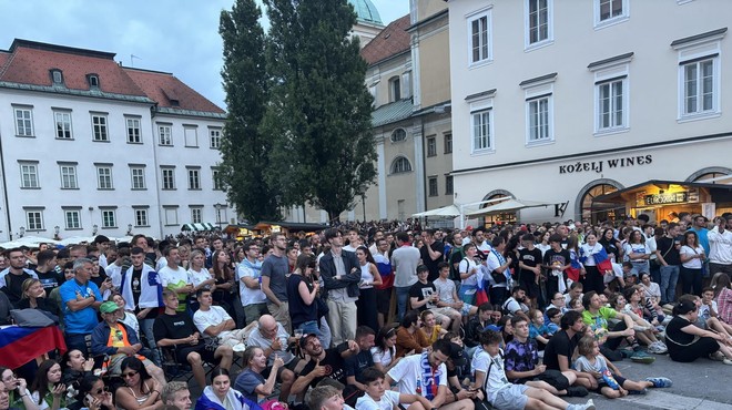 Vreme ponagajalo tudi navijačem: v tem mestu ogled tekme Slovenije na Euru 2024 na prostem odpovedan (foto: Slovenija Anglija Euro 2024)