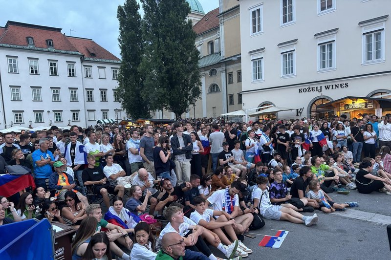 Vreme ponagajalo tudi navijačem: v tem mestu ogled tekme Slovenije na Euru 2024 na prostem odpovedan (foto: Slovenija Anglija Euro 2024)