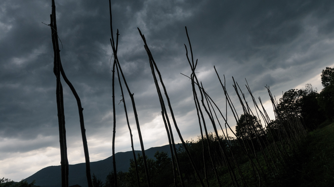 Nova pošiljka nevihtnega vremena zajela Slovenijo: nevihtni pasovi potujejo proti ... (foto: Alen Milavec/Bobo)