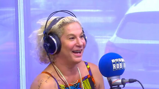 Ana Roš v radijskem etru voditelju priznala: "Ne nosim modrčka" (foto: YouTube/Radio Robin/zaslonski posnetek)