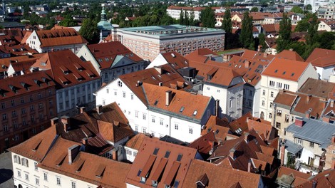 ljubljana center panorama