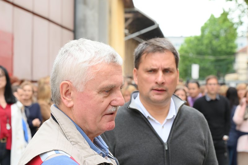 Frančišek Verk in Dragan Stanković.