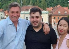 Borut Pahor pokvaril zaroko: "Ona me debelo pogleda, on pa obupano skoraj v jok"