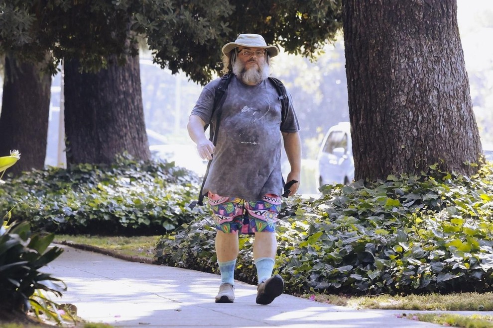 Jack Black je močno presenetil s svojo podobo na ulicah Los Angelesa.