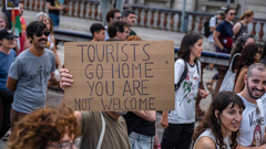 Barcelona turizem protest