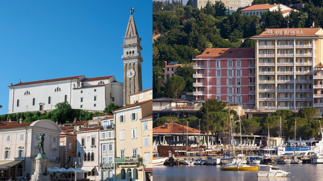 Piran ali Portorož? Turisti pravijo, da tu res ni nobene dileme (foto: Profimedia/fotomontaža)