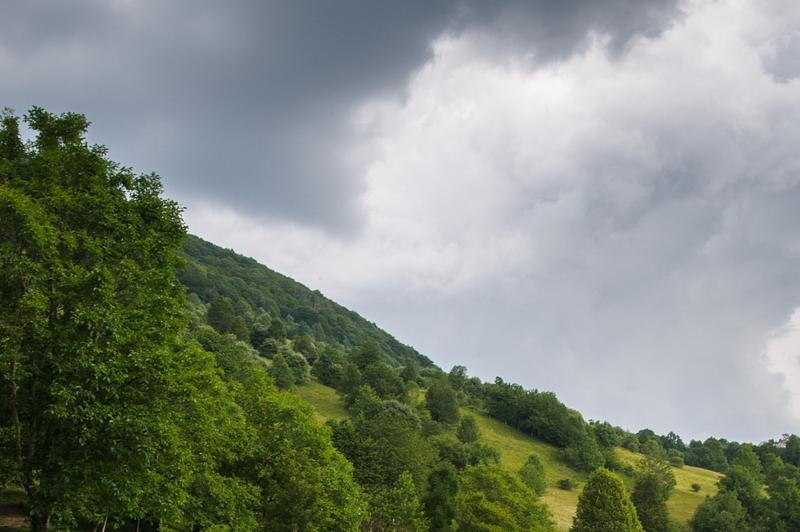 Pripravite se, tudi danes nas lahko preseneti toča (nevihte se lahko pojavijo predvsem v določenih delih države) (foto: Alen Milavec/Bobo)