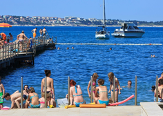 Bo padel lanski rekord? Temperatura Sredozemskega morja vse višja