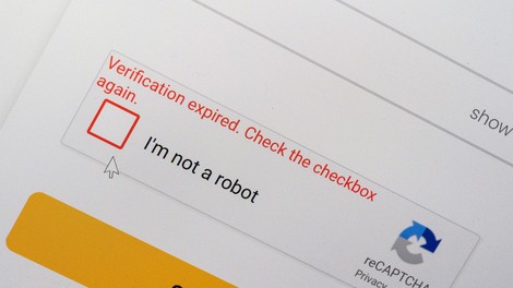 preverjanje robot spam recaptcha