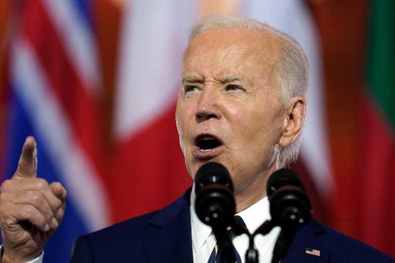 Biden: "Jaz sem kandidat in zmagali bomo" (foto: Profimedia)