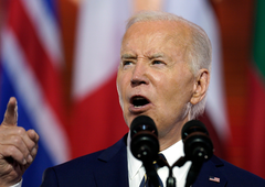 Biden: "Jaz sem kandidat in zmagali bomo"