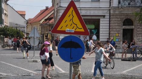 ljubljana vročina poletje