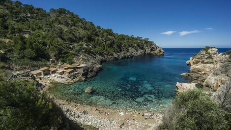 cala deia plaža majorka