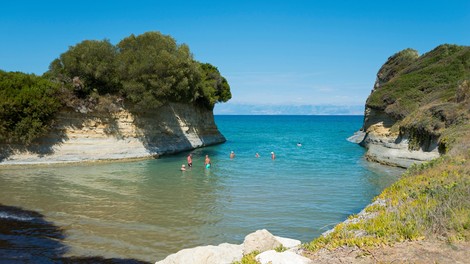 grčija kanal ljubezni plaža