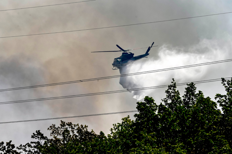 Krizna razmere v Severni Makedoniji: po državi, ki se cvre v vročinskem valu, divja kar 16 požarov (foto: Profimedia)