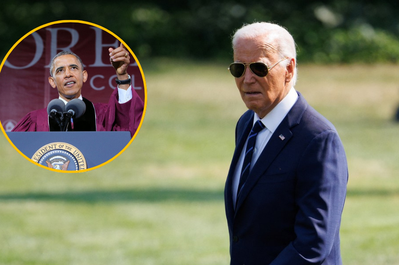 Tudi Obama dvomi v Bidna, bo odstopil od kandidature? (foto: Profimedia / fotomontaža)