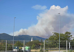 Dve leti po uničujočem požaru na Krasu tam zopet zagorelo (na delu več gasilskih enot)