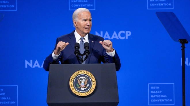 Biden prekinil predvolilno pot, bo le odstopil? (foto: Profimedia)