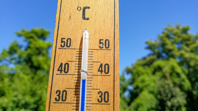 Pasja vročina ne popušča, a že kmalu se nam obetajo nove plohe in nevihte (foto: Profimedia)