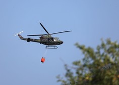 Gašenje požara na Krasu se nadaljuje: se lahko ogenj razširi?