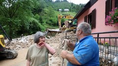 Plaz in hudournik uničila deset hiš, bo zaselek sploh še primeren za bivanje?