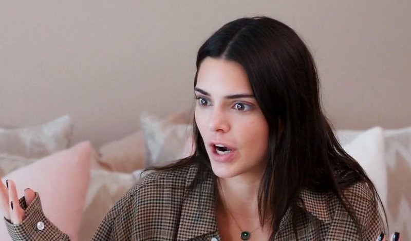 Kendall Jenner zamera jeza živčnost bolečina