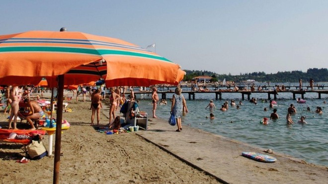 Na seznam najboljših plaž v Evropi se je uvrstila tudi slovenska (zasedla je visoko tretje mesto) (foto: Profimedia)