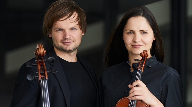 Duettissimo na 72. Ljubljana Festivalu: intimna združitev violine in violončela (foto: Festival Ljubljana)