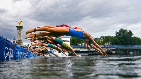 Plavanje v Seni na olimpijskih igrah