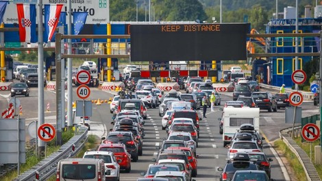 Prometni zastoji poleti na hrvaških avtocestah