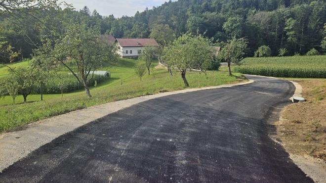 Leto dni po poplavah v Celju obnovili lokalne ceste (FOTO) (foto: Občina Celje)