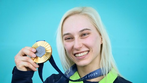 Razkrivamo: toliko je Janja Garnbret zaslužila z zlato medaljo