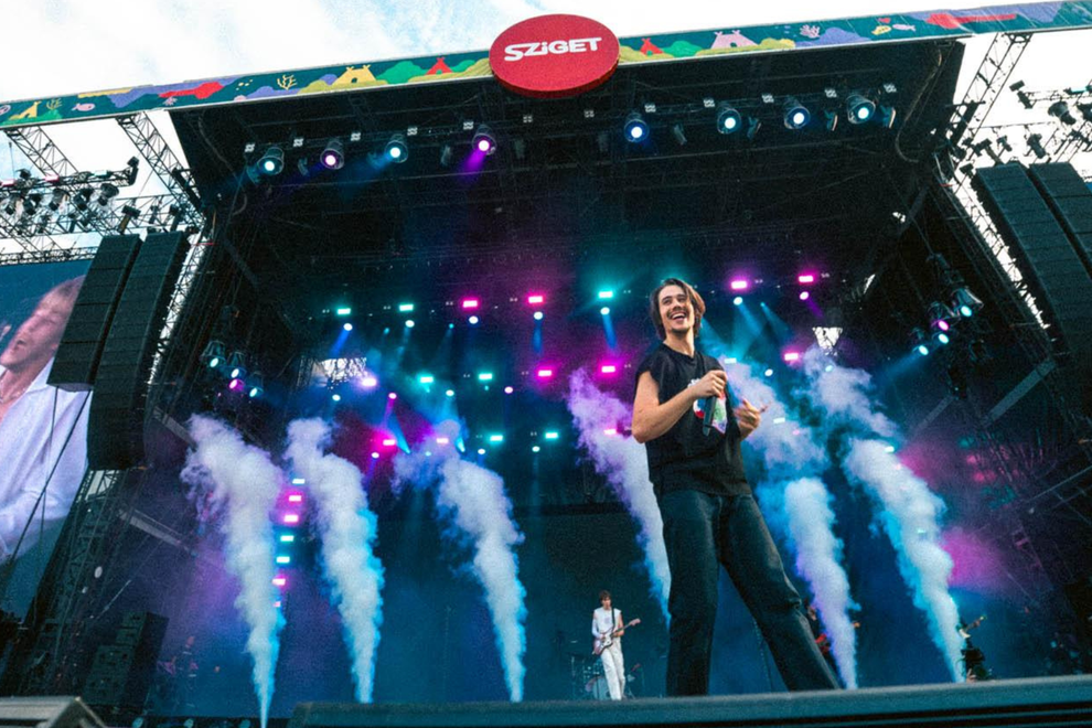 skupina Joker Out koncert nastop festival Sziget Budimpešta