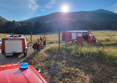 Slovenci herojsko obvladali požar: poglejte, kako so z združenimi močmi preprečili najhujše (FOTO)