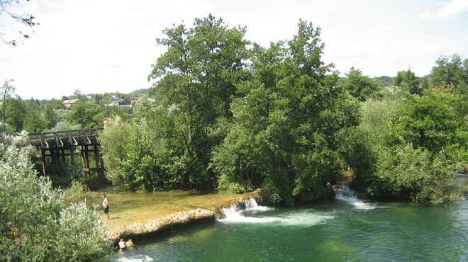 Reka Mrežnica, Hrvaška (foto: Wikipedija)