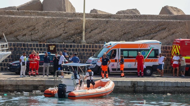 Po brodolomu pri Palermu našli truplo tehnološkega mogotca, zdaj iščejo še njegovo hčerko (foto: Profimedia)