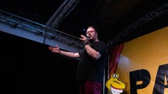 panč festival stand up komedija prvi večer Sašo Stare