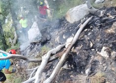 Na Komarči znova zagorelo, na kraj prihiteli gasilci (FOTO)