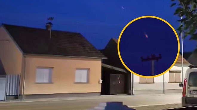 Nenavaden pojav na nebu: očividci niso mogli verjeti svojim očem (VIDEO) (foto: Facebook/Danko Kočiš/posnetek zaslona/fotomontaža)