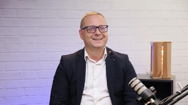 Aleš Petejan, direktor marketinga pri družbi Mastercard Slovenija: "Skoraj nemogoče je, da kot narod ne bi bili naklonjeni športu!" (foto: Aleksandra Saša Prelesnik)