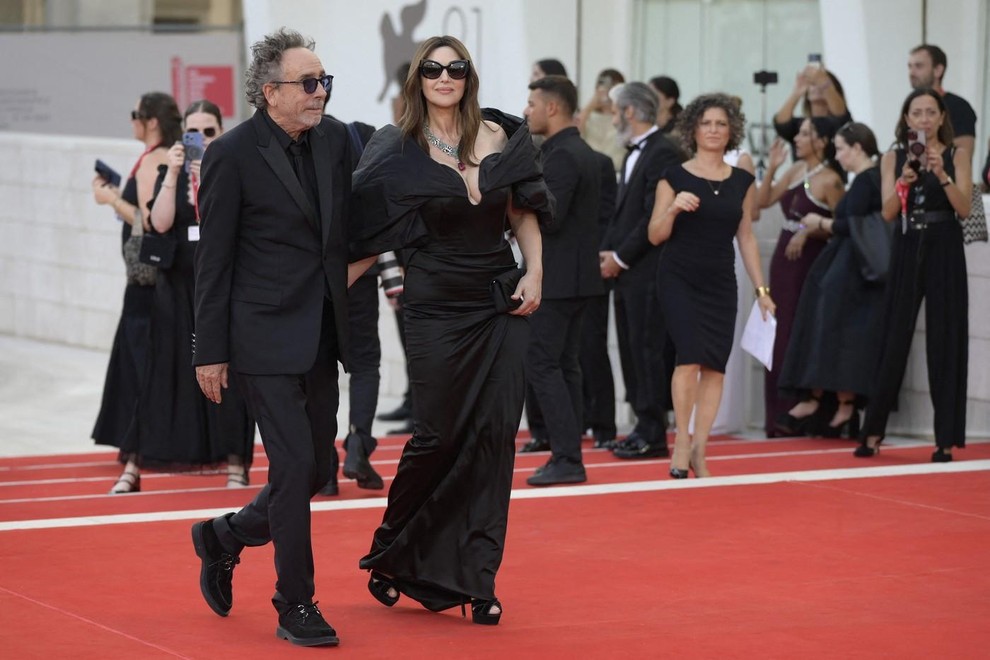 Monica Bellucci Tim Burton beneški filmski festival