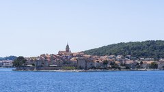 korčula, otok, morje