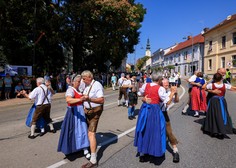 45. Lendavska trgatev prvič s šestimi vinskimi kraljicami (FOTO)