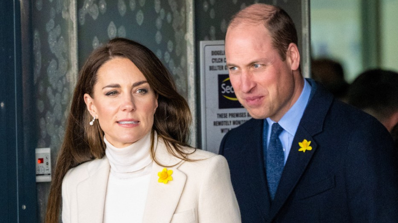 Kate Middleton in princ William