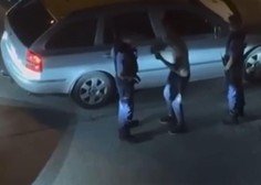 Mladoletnik se policistoma norčuje v obraz: policija se je odzvala na obtožbe, da Kočevje postaja slovenski Teksas (VIDEO)