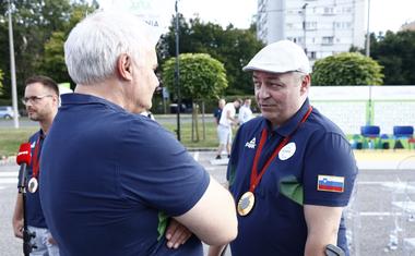 Paraolimpijci na sprejemu v Ljubljani: prišli so tudi številni slovenski politiki (FOTO)